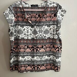 Print blouse